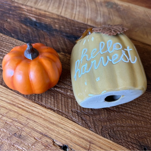 NEW 3 Piece Bundle Fall Hanging Sign with Pumpkin Harvest Decor - Picture 6 of 11